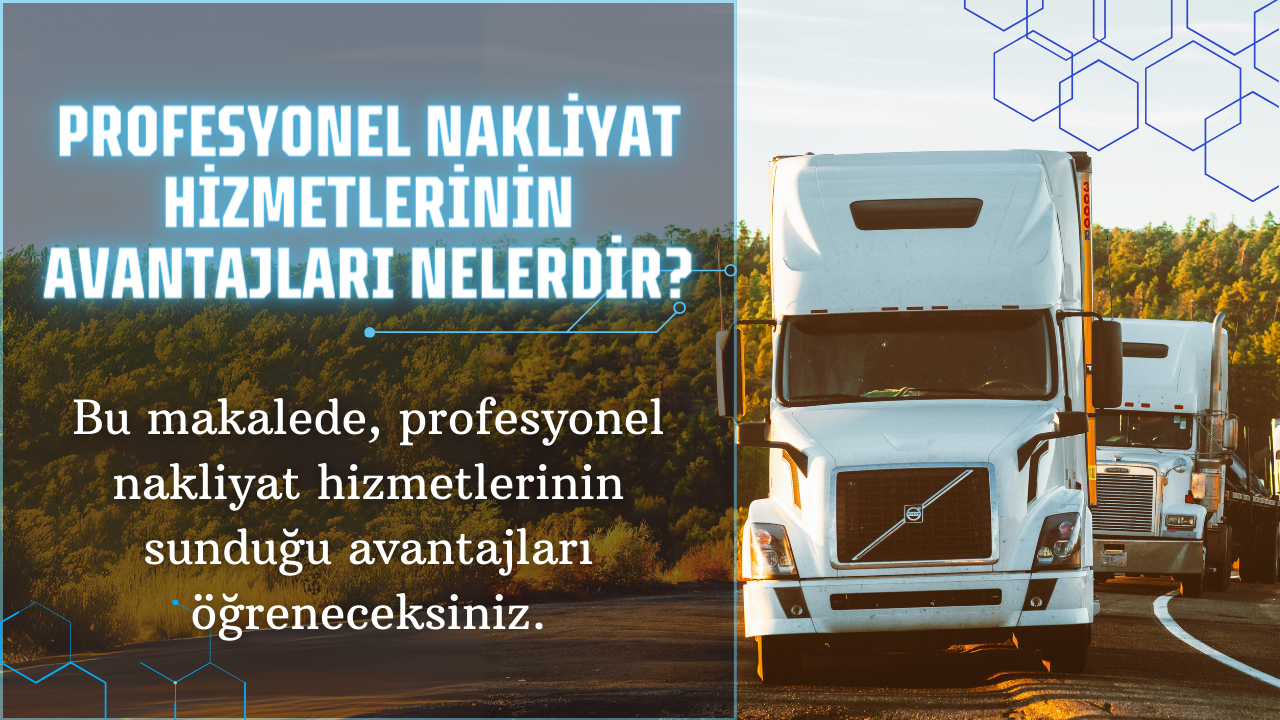 Profesyonel Nakliyat Hizmetlerinin Avantajları Nelerdir?